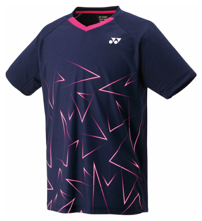 楽天市場】YONEX ヨネックス ユニゲームシャツ タンゴレッド O 10623