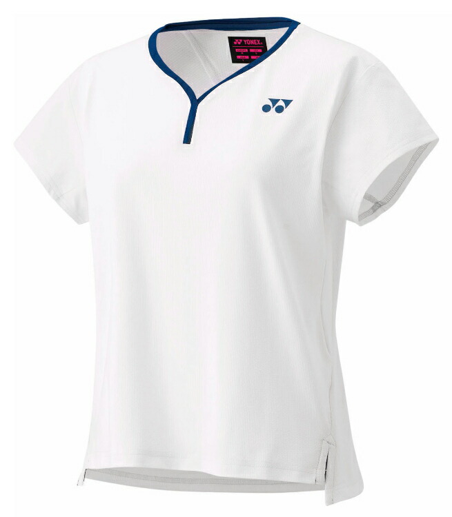 yonex バドミントン ゲームシャツ ユニフォーム xo 楽天市場】YONEX ヨネックス ウィメンズゲームシャツ ホワイト