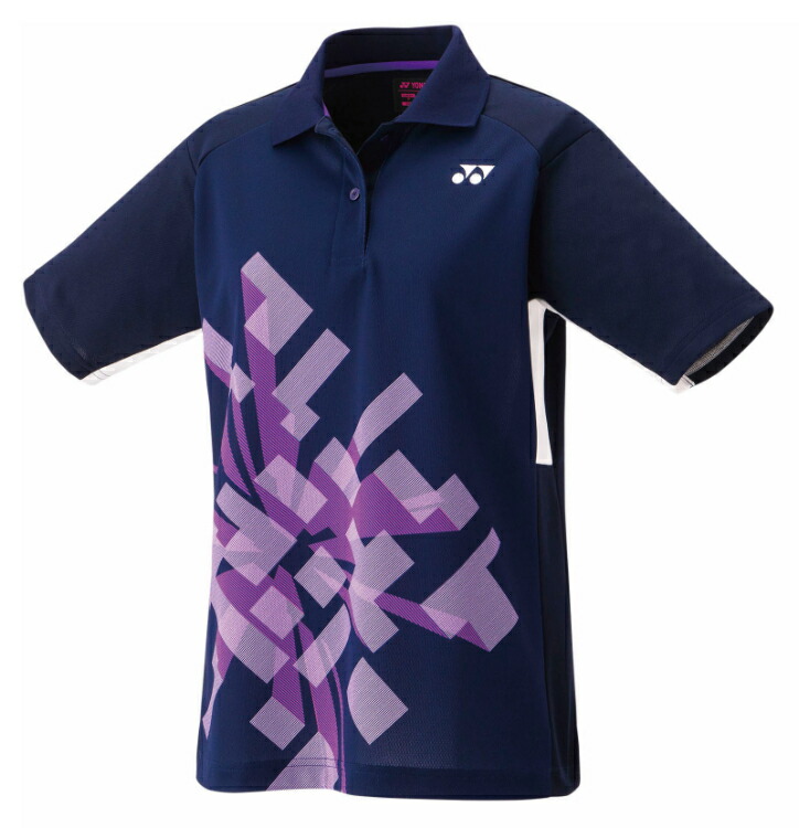 楽天市場】YONEX ヨネックス ウィメンズゲームシャツ ネイビーブルー