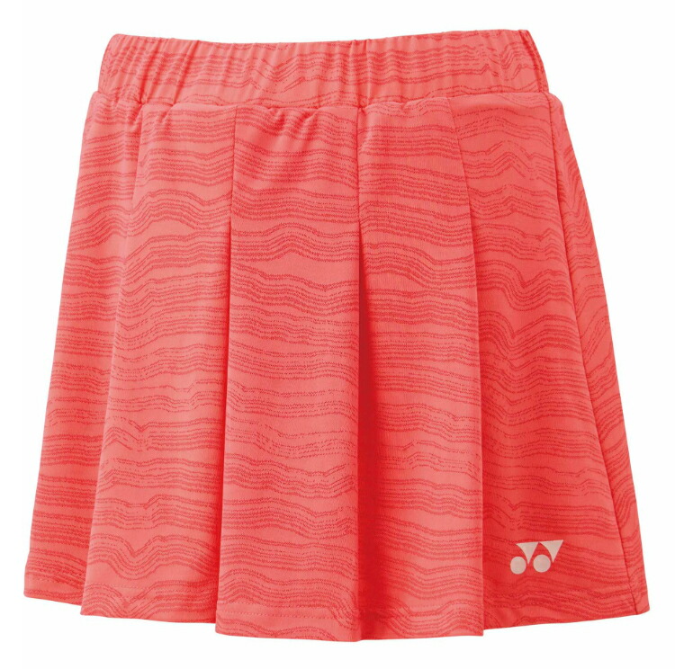 YONEX ヨネックス ウィメンズショートパンツ コーラルレッド XO 25102Y 475 | スポーツ スポーツウェア 競技 テニス 軟式 硬式 バトミントン ウェア 短パン UVカット 吸汗 速乾 クール 制電 ストレッチ ゲームウェア ユニフォーム レディース 女性｜SIMONS STORE
