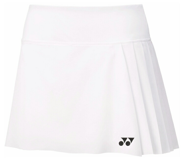 YONEX ヨネックス ウィメンズスカート インナースパッツツキ ホワイト O 26161Y 11 | スポーツ スポーツウェア 競技 テニス 軟式 硬式 バトミントン ウェア 短パン スコート UVカット 吸汗 速乾 クール 制電 ストレッチ ゲームウェア ユニフォーム レディース 女性