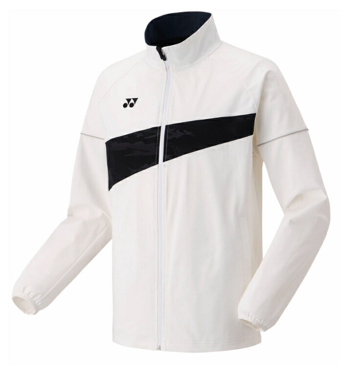 ヨネックス 50175 ユニニットウォームアップシャツ（ナチュラル