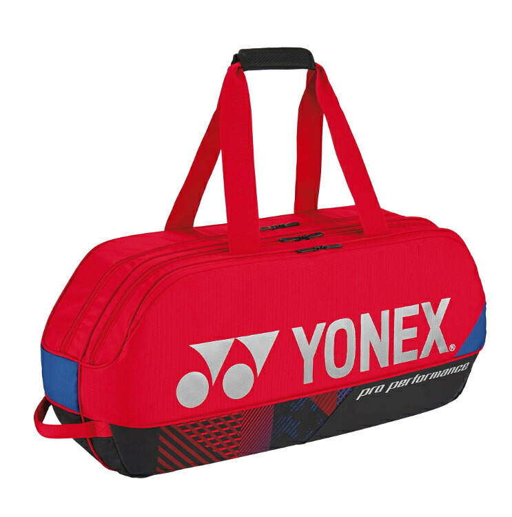 YONEX ヨネックス 勝ち抜き戦御徒面子 スカーレット BAG2401W 651 | 勝ち抜き戦御徒面子 スカーレット 鞄 かばん 庭球 櫂入れ 2本納める ポリエステル原料品 運動すること 読み合わせる 取り組み 部活 運動競技備品 佩び物 小物 ブランド名ロゴタイプ