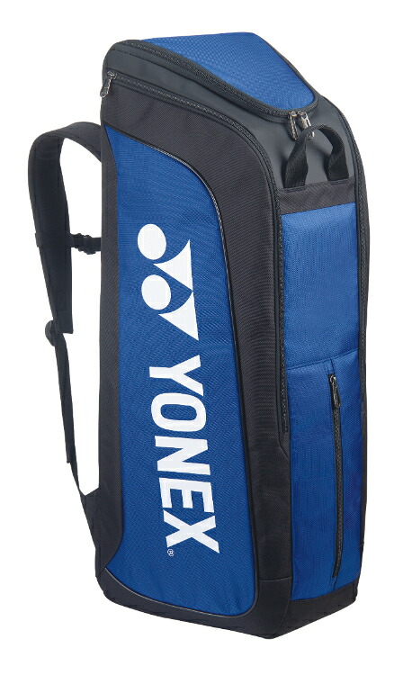 YONEX ヨネックス スタンドバッグ コバルトブルー BAG2403 60 | スタンドバッグ コバルトブルー 鞄 かばん テニス ラケット入れ シューズポケット 収納 撥水 ポリエステル 運動 練習 試合 部活 スポーツ用品 アクセサリ ブランドロゴ｜SIMONS STORE