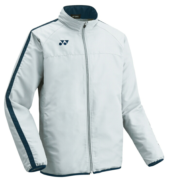 YONEX ヨネックス お坊っちゃん裏地付ウォーマージャケット しろがね色 J150 FW7001J 017 | 運動競技御召しもの ウォーマージャケット 上半身世話をする 裏地付 撥水 制電 無条件反射 ポリエステル 庭球 蹴球 形づくる 訓練を受ける 力くらべ ユニ一発やる お坊っちゃん キッズ 運動競技 アウトドア