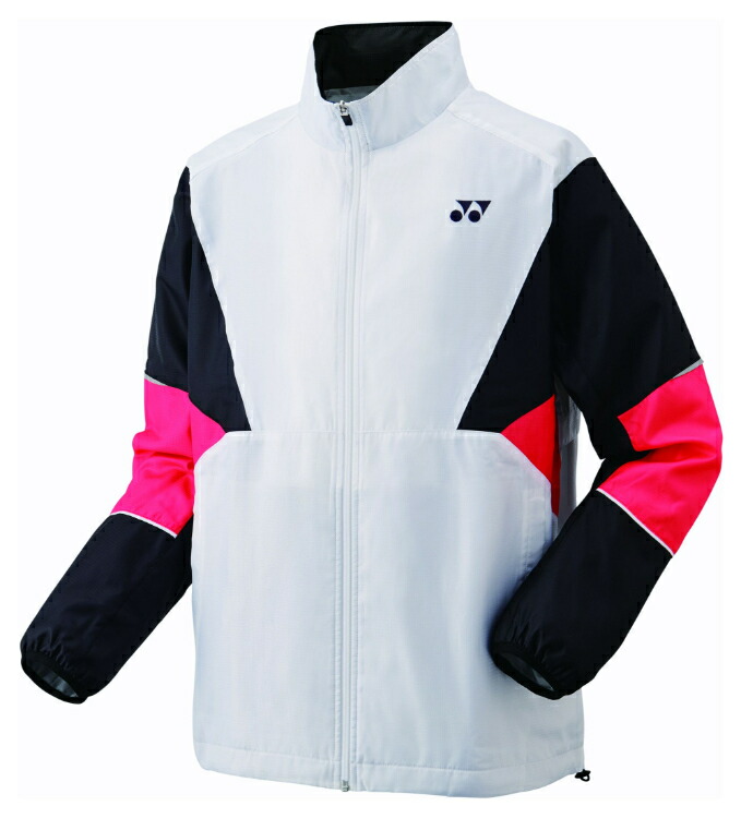 YONEX ヨネックス お坊っちゃん裏地付ウィンドウォーマーシャツ 白いこと/さくら色 J140 70105J 62 | 庭球御召しもの バドミントン御召しもの ちびっ子 お坊っちゃん キッズ 小学生 こども用 生あたたかい 厚地の外套 ティーシャツ 足馴らし 庭球 バドミントン 力くらべ 運動競技御召しもの