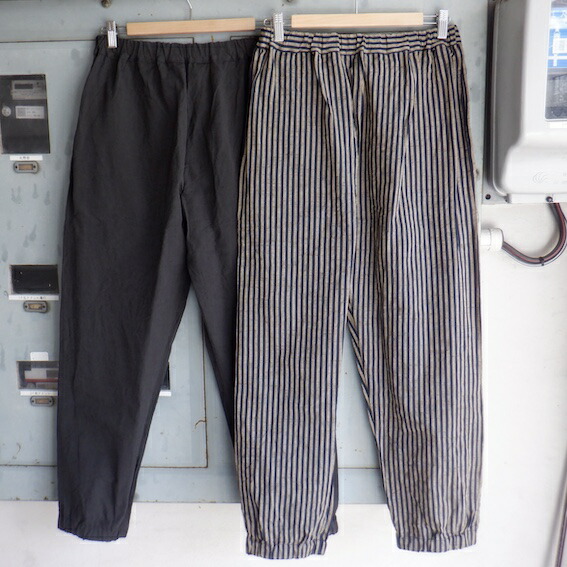 おさむ縞　ヤンマ　スリムパンツ ロング＋10㌢丈 楽天市場】【再入荷】YAMMA ヤンマ産業 会津木綿 スリムパンツ