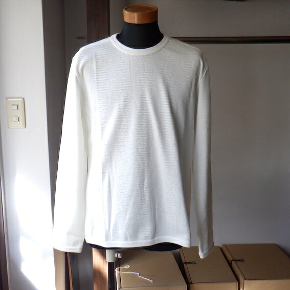 【エシカルプライス】定価9,350円 Re made in tokyo japan アールイー Perfect Inner Thermal Crew Neck 長袖 5 colors