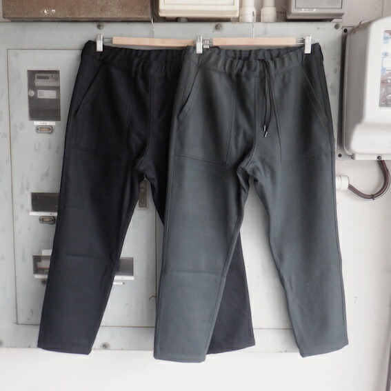 【エシカルプライス】定価20,900円 Re made in tokyo japan アールイー Super140 Wool Melton Easy Slacks 2 colors