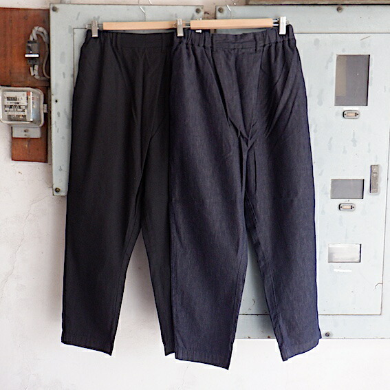 会津木綿ダボダボパンツ(+10cm丈) YAMMA ヤンマ産業（ソフト