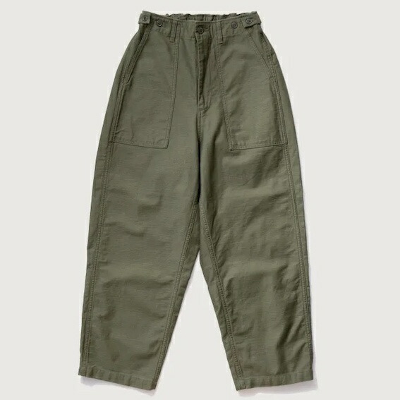 【期間限定ポイント5倍】Ordinary fits オーディナリーフィッツ JAMES FATIGUE BACK SATIN khaki 101J-02-125 (325)