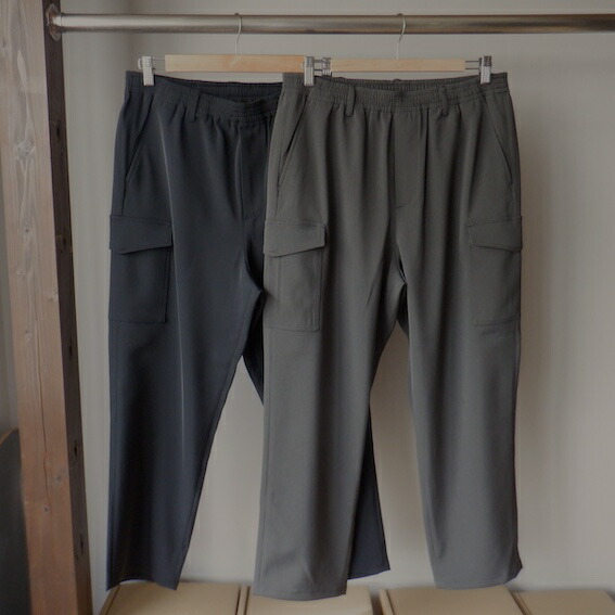 【エシカルプライス】定価19,800円 LA MOND. ラモンド DRY TOUCH KERSEY CARGO PANTS 2 colors LM-P-118DRY/K｜サイモンズアンドコー