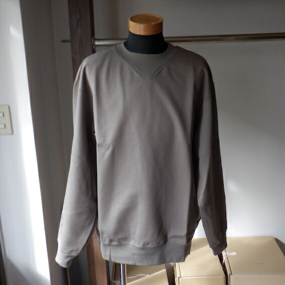 LA MOND. ラモンド SILKY CREW NECK PULLOVER 2 colors LM-C-206｜サイモンズアンドコー