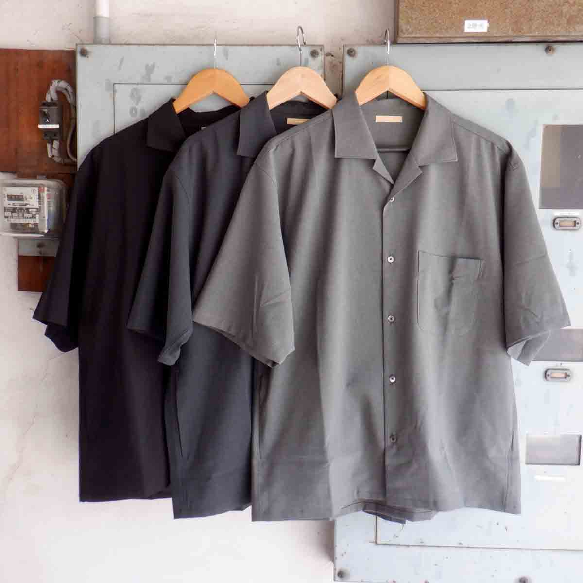 LA MOND. ラモンド SHARI SHIRT シャリシャツ 3 colors LM-S-083