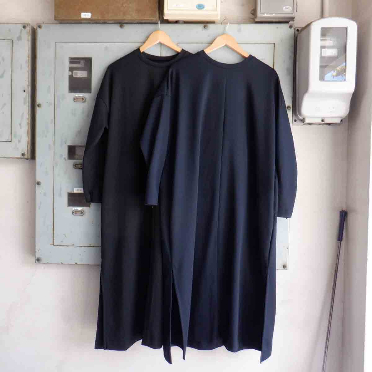 会津木綿Xラインワンピース (ロング丈をさらに＋10cm丈) YAMMA
