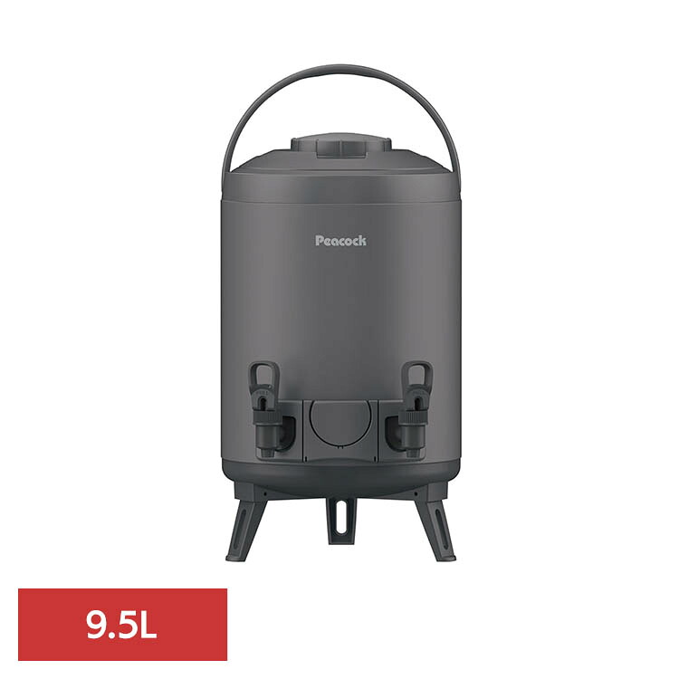 ピーコック GK ジャグ Wまかない方GK（ステンレス鋼） 9.5L 靉靆たる薄墨色 INJ-W100ジャグ GK 広口 ステンレス鋼 水分付けたり ベースボール 蹴球 運動競技 余暇 peacock