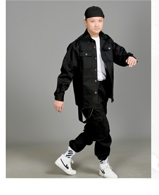 楽天市場 ヒップホップ ダンス衣装 セットアップ メンズ レディース 大人 キッズ ヒップホップファッション ワークシャツ ワークパンツ ミリタリー キッズダンス衣装 K Pop 韓国 ベージュ カーキ ブラック Sims Mart