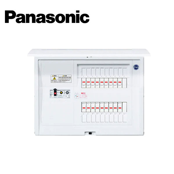 Panasonic/パナソニック BQR810182 住みか分電盤 コスモパネルコンパクト21 判定基準印字機 リミッタースペースなし 18+2 100A【取寄商いもの】