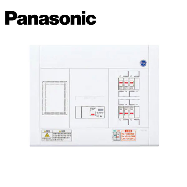 Panasonic/パナソニック BQW3562 スタンダード住宅分電盤 リミッタースペース付 スッキリパネル コンパクト21 6+2 50A【取寄商品】