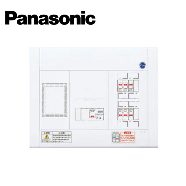 Panasonic/パナソニック BQW3662 スタンダード住宅分電盤 リミッタースペース付 スッキリパネル コンパクト21 6+2 60A【取寄商品】
