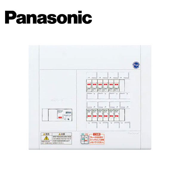 Panasonic/パナソニック BQW87122 標準尺度住み家分電盤 リミッタースペースなし スッキリダイアログボックス パウダーコンパクト21 12+2 75A【取寄商いもの】