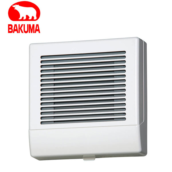 バクマ工業 KPT-08SD 排気ファン 強制排気用 電気式シャッター付 パイプ用ファン【取寄商品】