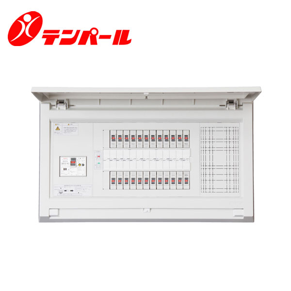 テンパール MAG3724P 分電盤 リミッタースペースなし 扉付 付属機器取付スペース付 24+0 75A【取寄商品】|分電盤・架台・ドアホンのザイマ