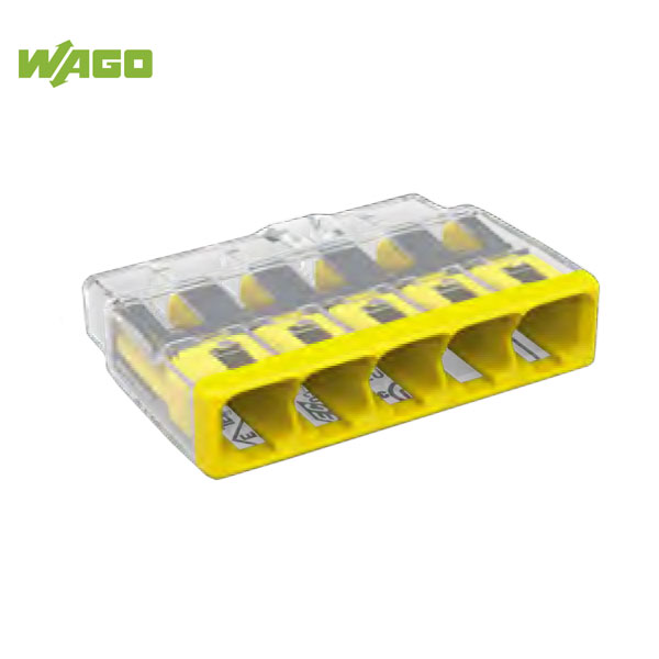 楽天市場】WAGO ワゴ差込みコネクター 差込み線数6本 パープル WGX