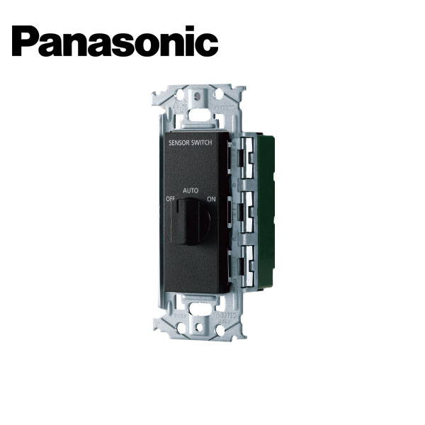 Panasonic/パナソニック WNS5820B SO-STYLE 埋込熱線センサ付自動スイッチ用操作ユニット マットブラック【取寄商品】
