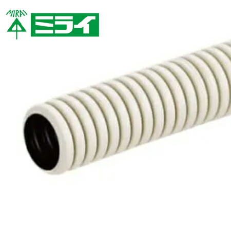 未来工業 MFD-16 PFD管ミラフレキSD 50m巻 ベージュ【取寄商品】