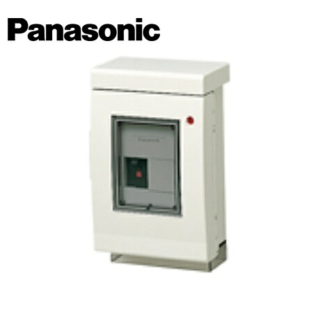 Panasonic/パナソニック BEDS2031R47 手元開閉器 ケースブレーカ コンセント付 屋外用(防雨形)IP43 単体露出工事用 漏電保護用 ER型 2P1E 20A 30mA【取寄商品】｜分電盤・架台・ドアホンのザイマ