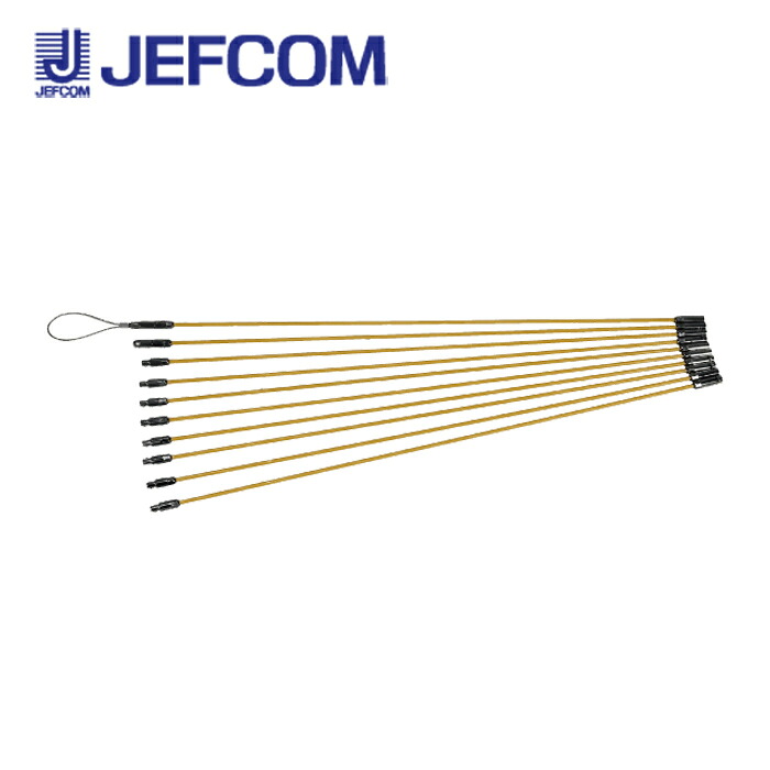 ジェフコム JEF40-50 ジョイント釣り名人(イージージョイント) イエロー 10本入【取寄商品】 10,588円