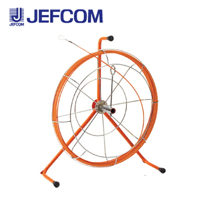 ジェフコム JF-4030 ジョイント釣り名人Jr.（リールタイプ）オレンジ【取寄商品】