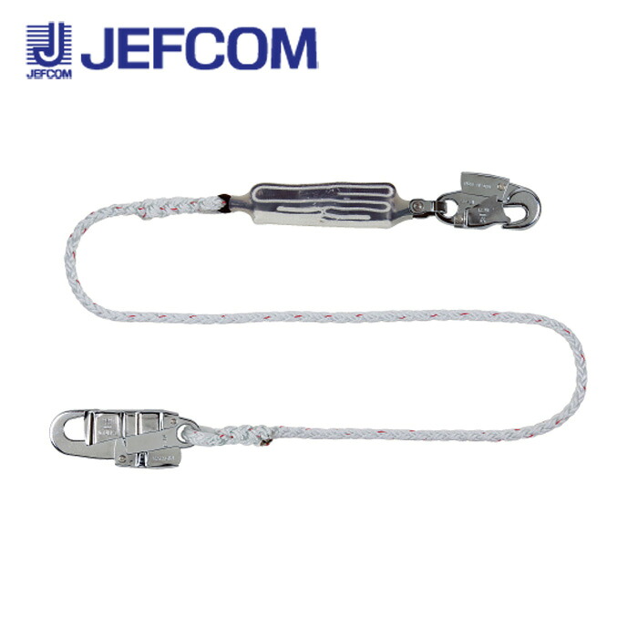 ジェフコム WP-150FCS 胴ベルト型・ハーネス型兼用ランヤード【取寄商品】｜分電盤・架台・ドアホンのザイマ