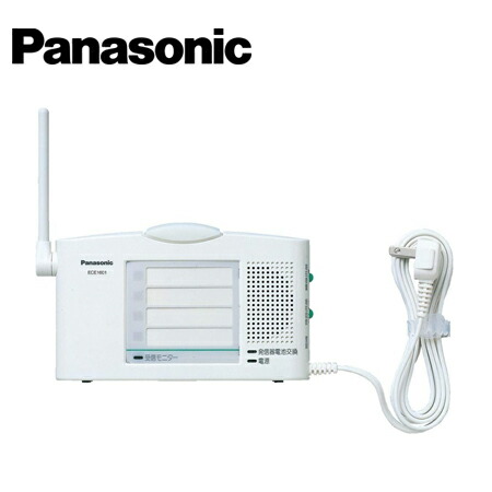 Panasonic/パナソニック ECE1601P 小ワット数型無線電話電話を掛ける 卓上傍受器 傍受4見せびらかす付【取寄商いもの】