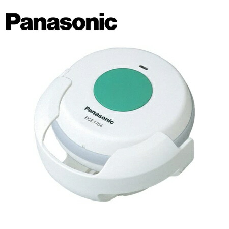 Panasonic/パナソニック ECE1704P 小電力型ワイヤレスコール 浴室発信器 ホルダー付【取寄商品】