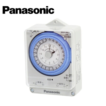 Panasonic/パナソニック TB31209K 24時間式タイムスイッチ 交流モータ式 AC200V用 a接点(別回路)【取寄商品】