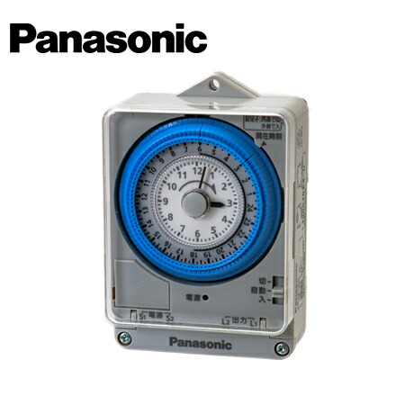 Panasonic/パナソニック TB4209K 24時間式タイムスイッチ クォーツモータ式 a接点(別回路)【取寄商品】