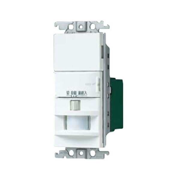 楽天市場】パナソニック 熱線センサ付自動スイッチ WTK1811WK 工事必要