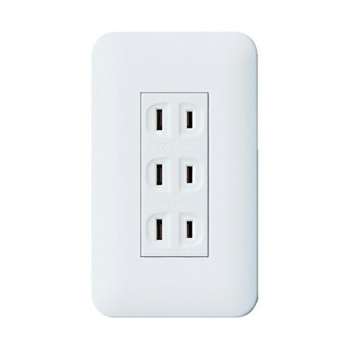 楽天市場 Panasonic パナソニック Wtp13033wkp コスモワイド21埋込トリプルコンセント ホワイト ザイマ楽天市場店