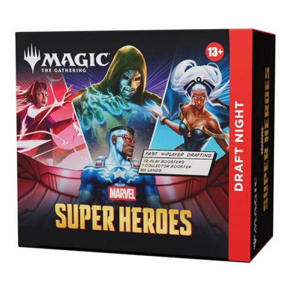 【3980円以上で注文可能】MTG マジックザギャザリング マーベル スーパーヒーローズ Draft Night 英語版 1組入｜カマクラストアー　おまとめ館