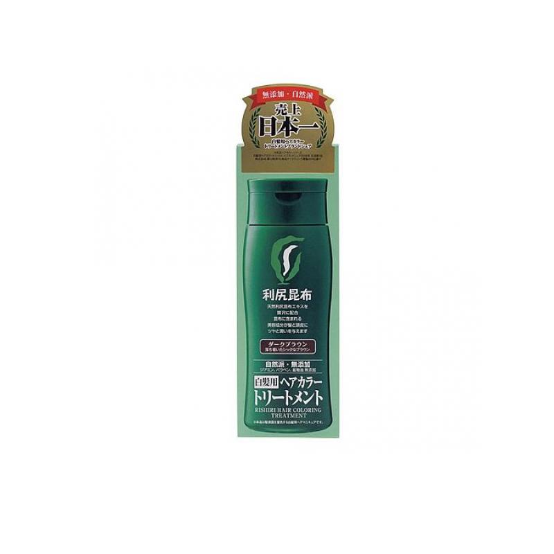 利尻ヘアカラートリートメント ＜ダークブラウン＞ 200g 利尻ヘアカラートリートメント ダークブラウン 200g×3個セット