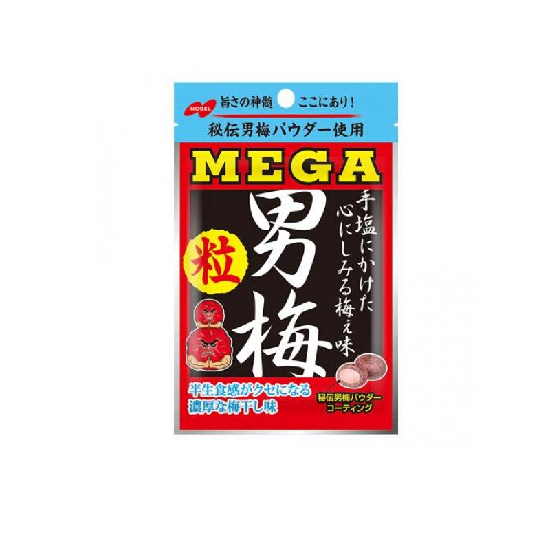 楽天市場】ネコポス ノーベル製菓 MEGA 男梅 粒 36g×6袋入｜ 全国送料