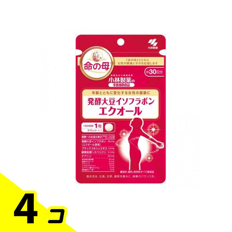 楽天市場】命の母 発酵大豆イソフラボン エクオール 30粒 [2個セット