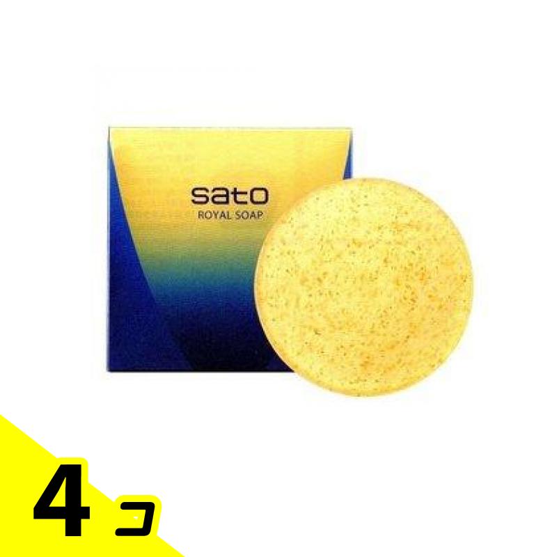 【送料無料！（地域限定）】サトウ ロイヤルソープ 80g 4個セット