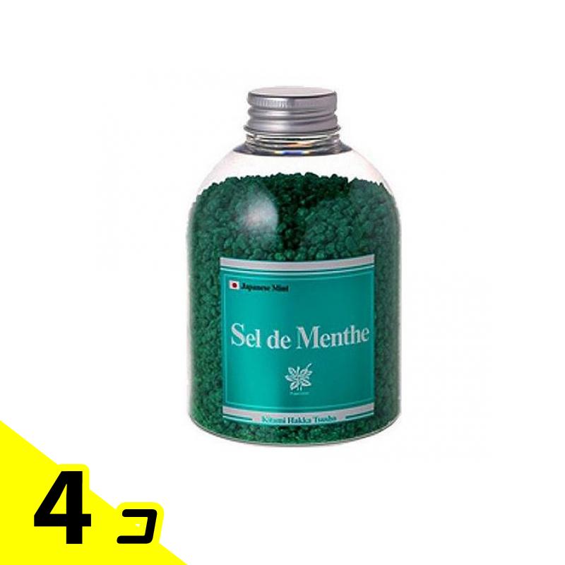 【送料無料！（地域限定）】Sel de Menthe セル・デ・メンタ 北見ハッカバスソルト ボトルタイプ 450g 4個セット