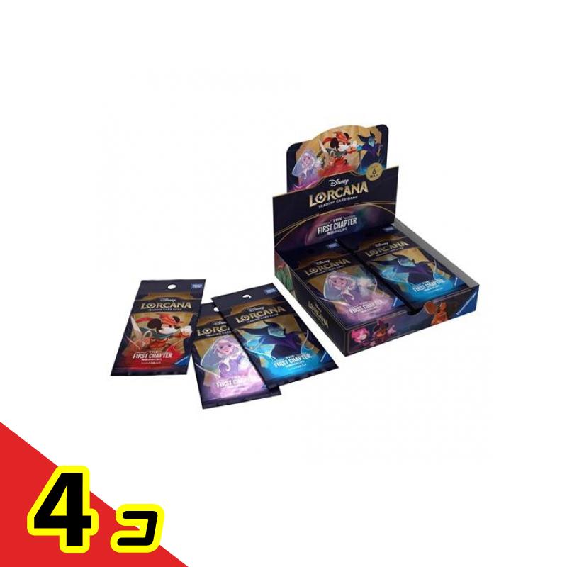 【送料無料！（地域限定）】ディズニー・ロルカナ・TCG 日本語版 ブースターパック THE FIRST CHAPTER 物語のはじまり 16パック入BOX 4個セット 14,820円