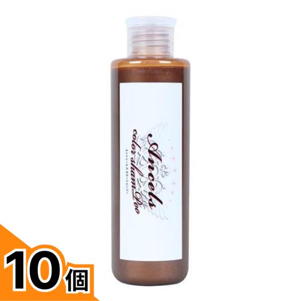 【送料無料！（地域限定）】エンシェールズ カラーシャンプー ミルクティー 200mL 10個セット