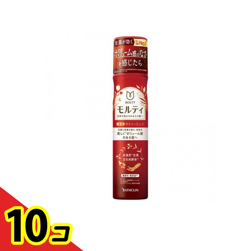 【送料無料!(地域限定)】バスクリン モルティ薬用育毛エッセンス 130g 10個セット