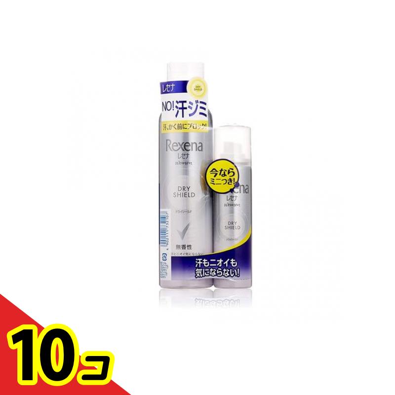 【送料無料！（地域限定）】レセナ ドライシールド パウダースプレー 無香性 135g (+おまけ45g付き) 10個セット